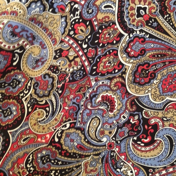 Paisley three quarter sleeve dress - Picture 2 of 2